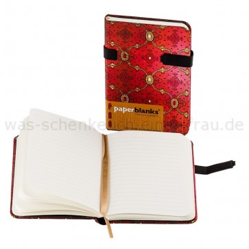 Paperblanks-Notizbuch-Seidenpracht-Kirsche-Mini